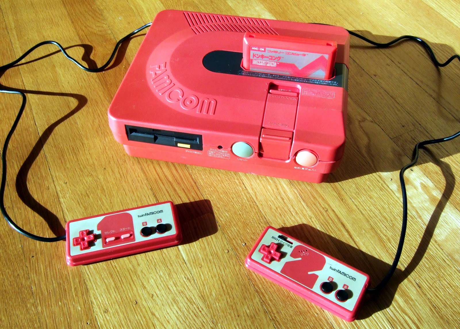 Sharp Twin Famicom Red